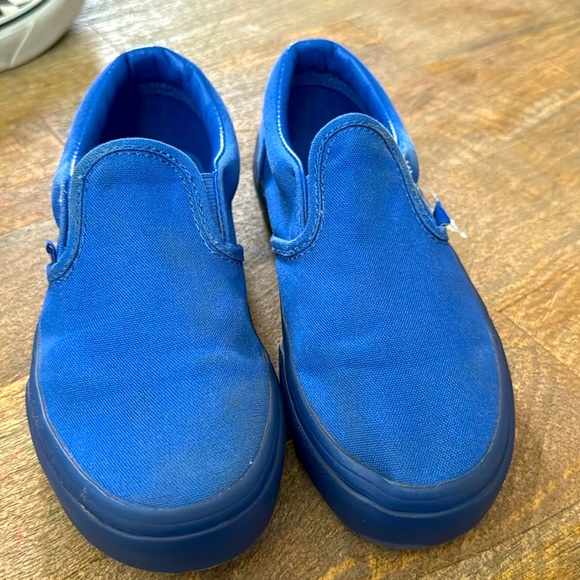 Kids blue Vans - Picture 1 of 7